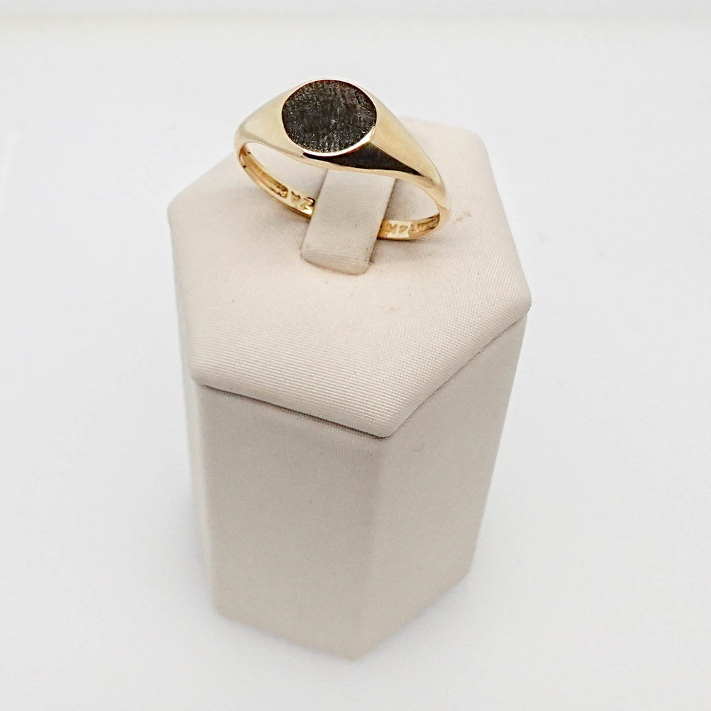 Gold Signet Ring - Acadian Estates & CustomRing