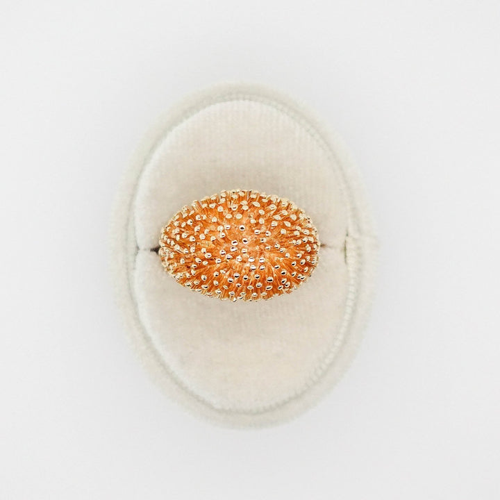 Gold Textured Dome Ring - Acadian Estates &amp; CustomRing