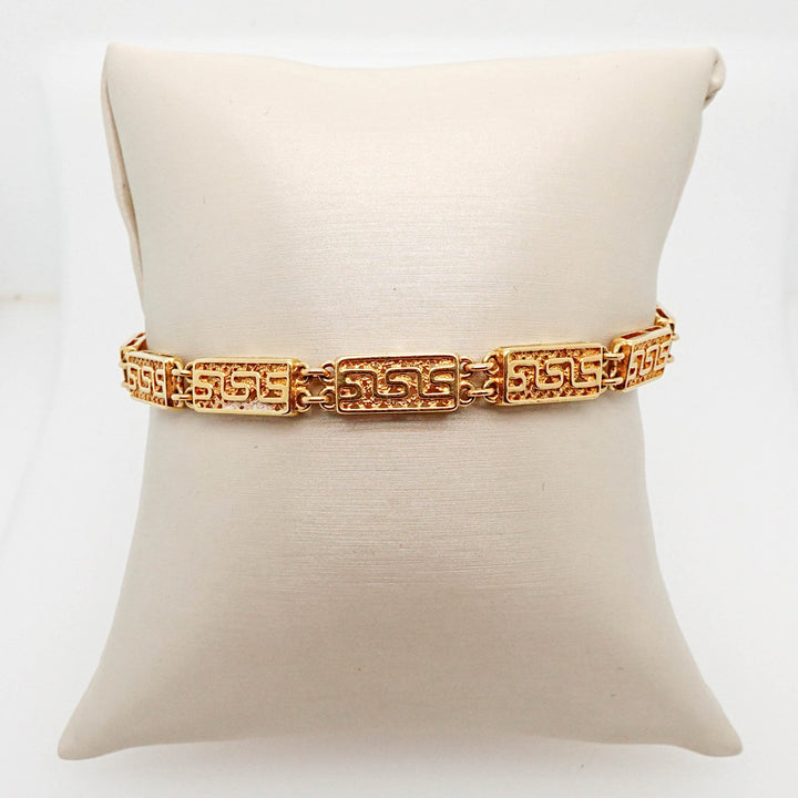 Greek Key Design Bracelet - Acadian Estates &amp; CustomBracelet