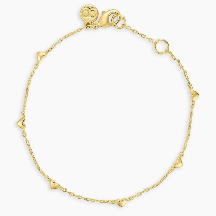 Heart Station Bracelet - Acadian Estates &amp; CustomBracelet