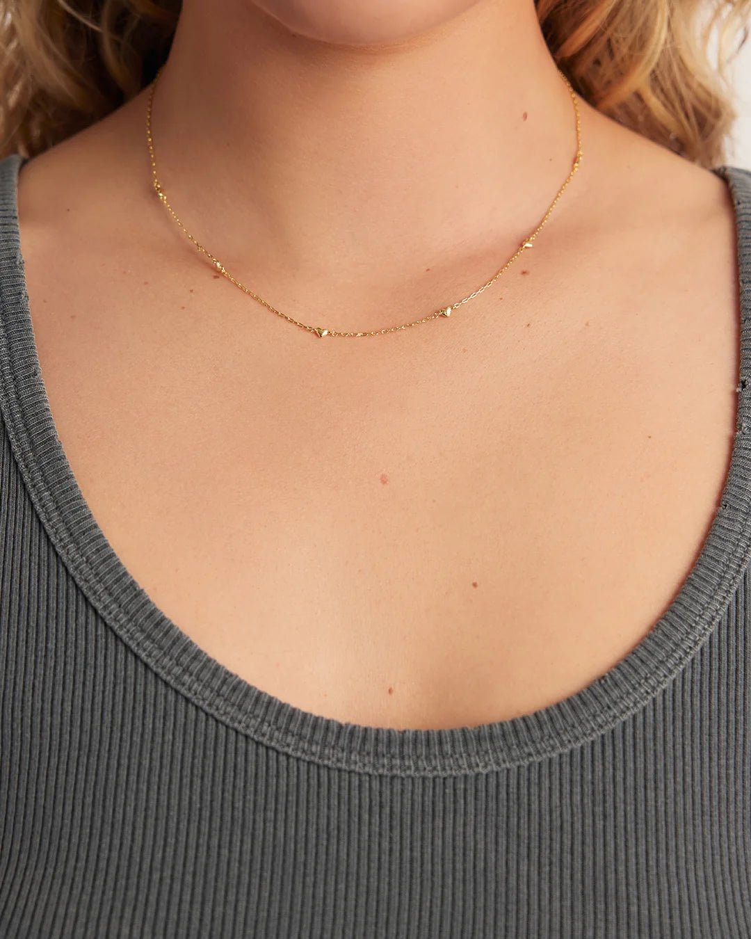 Heart Station Necklace - Acadian Estates &amp; Customnecklace