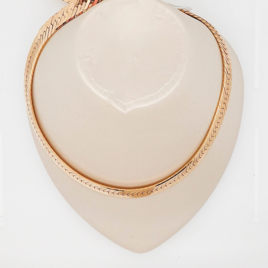 Herringbone Chain - Acadian Estates & Customnecklace