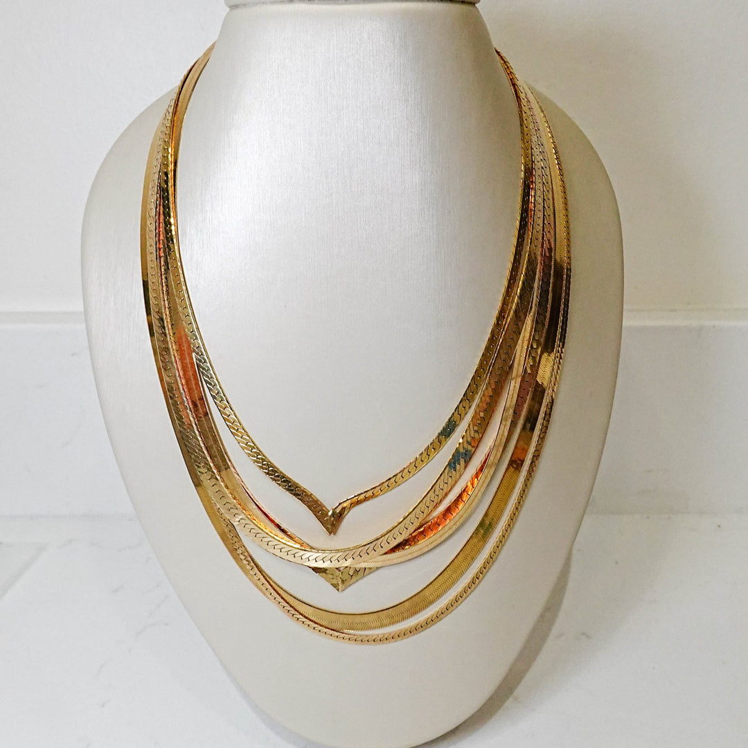Herringbone Chain - Acadian Estates &amp; Customnecklace