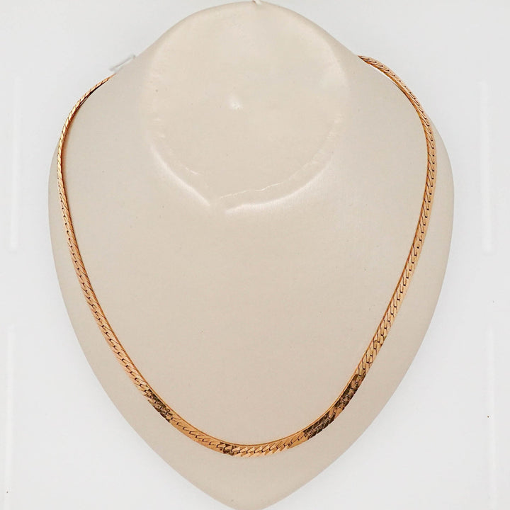 Herringbone Chain - Acadian Estates &amp; Customnecklace