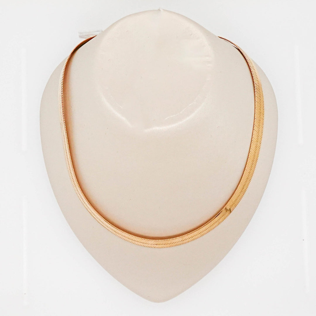 Herringbone Chain - Acadian Estates & Customnecklace