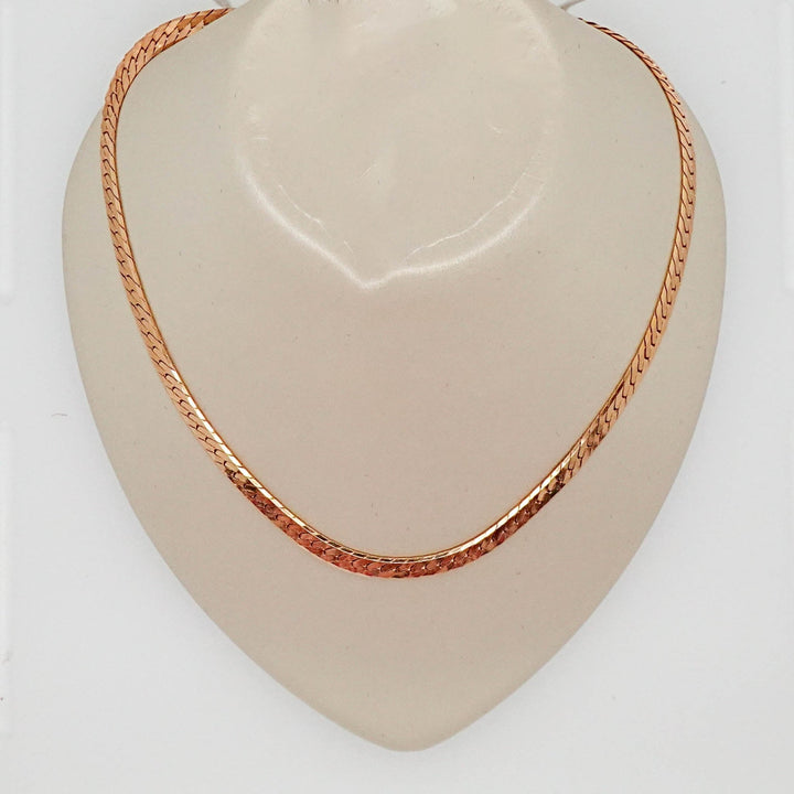 Herringbone Chain Necklace - Acadian Estates &amp; Customnecklace