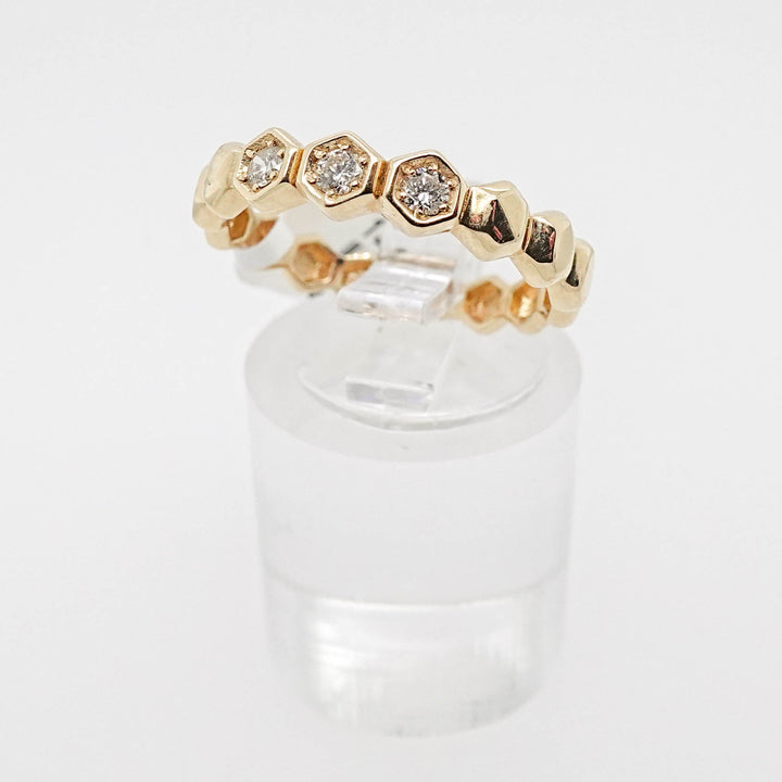 Honeycomb Diamond Ring - Acadian Estates &amp; CustomRing