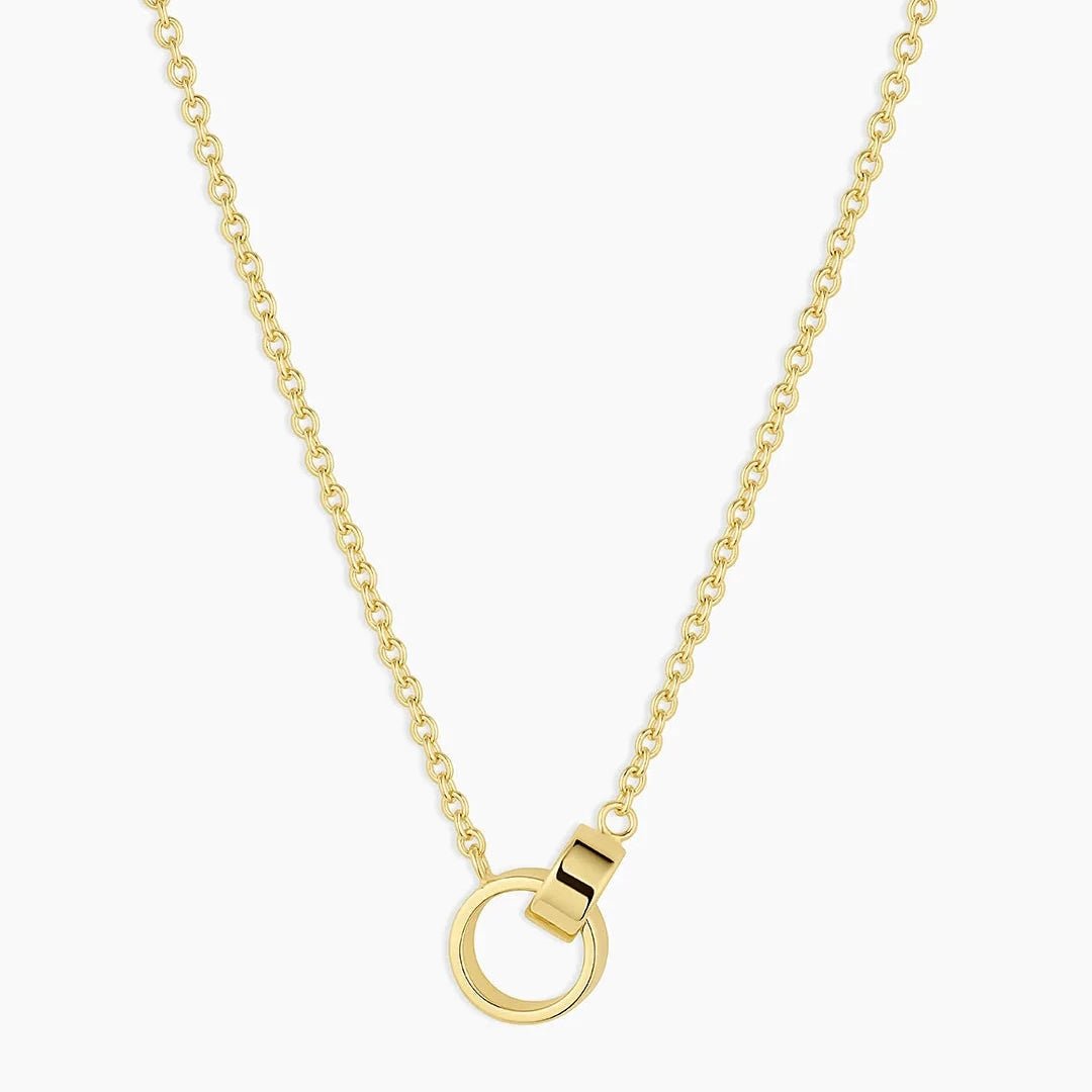Interlocking Circles Necklace - Acadian Estates & Customnecklace