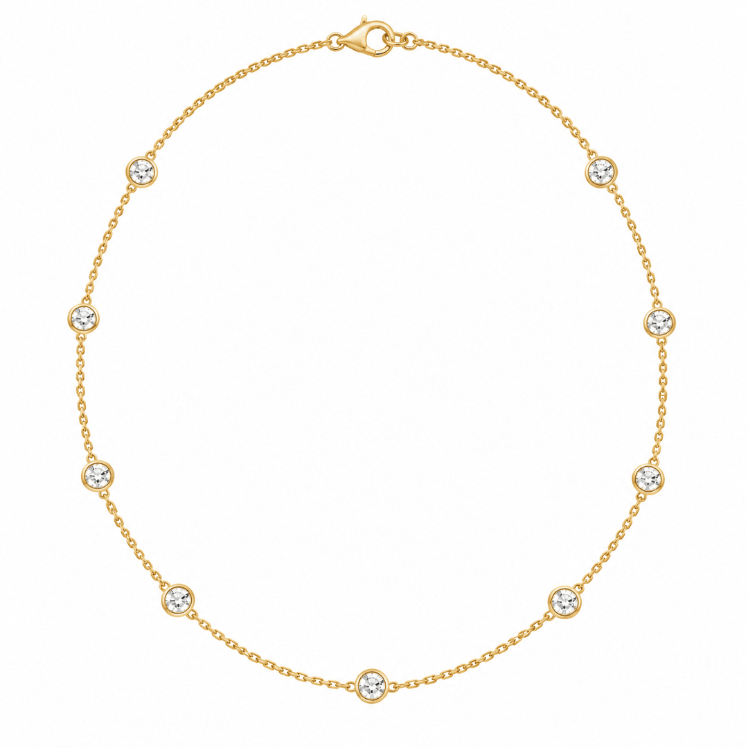 Lab-Grown Diamond By The Yard Necklace - Acadian Estates & Customnecklace