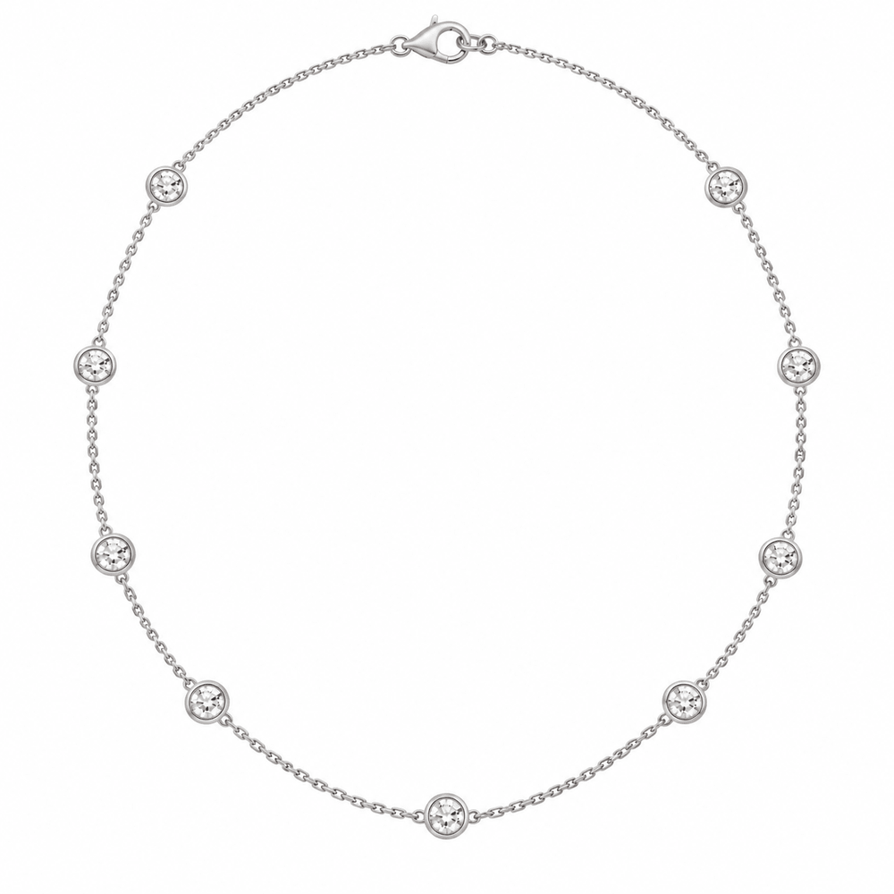 Lab-Grown Diamond By The Yard Necklace - Acadian Estates & Customnecklace