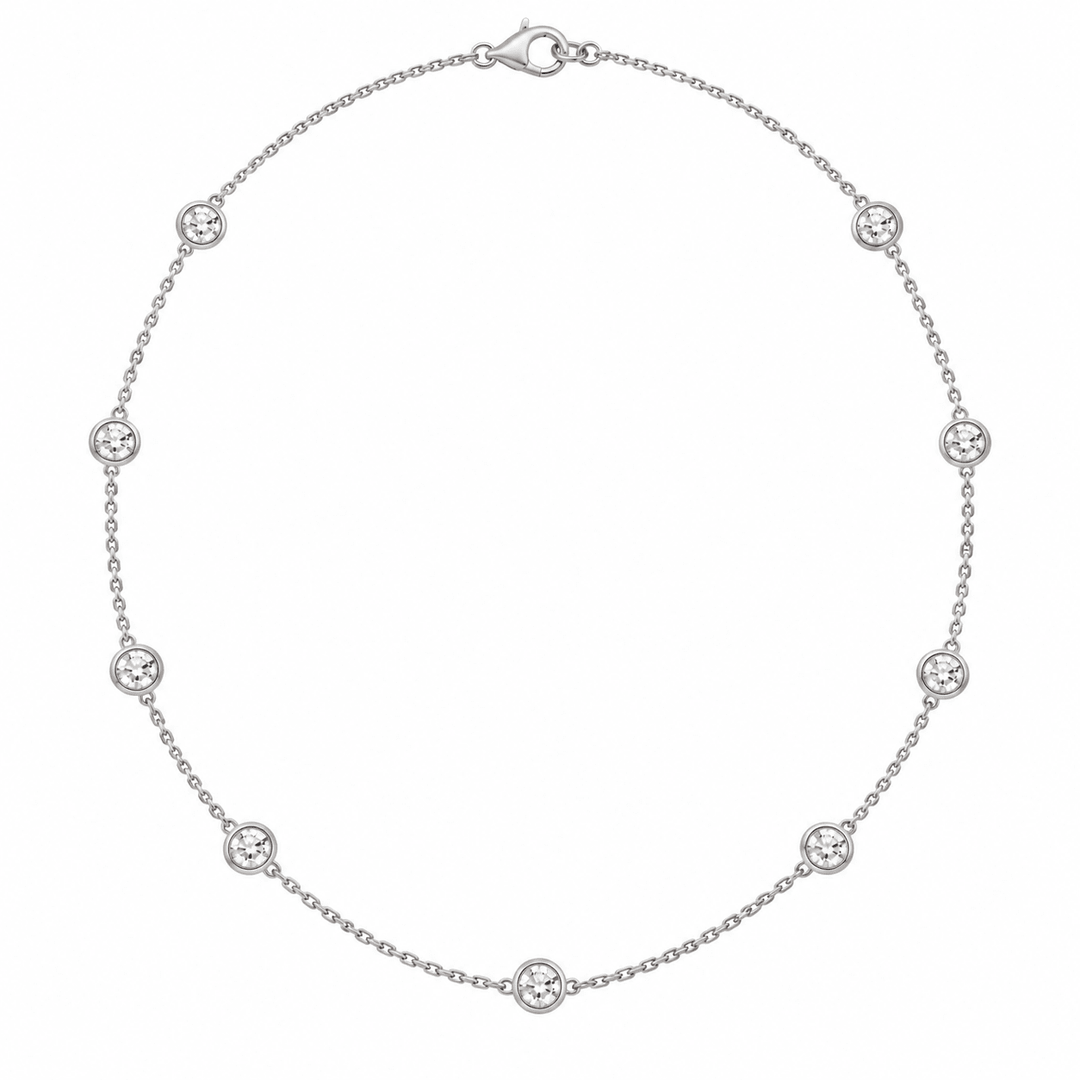 Lab-Grown Diamond By The Yard Necklace - Acadian Estates &amp; Customnecklace