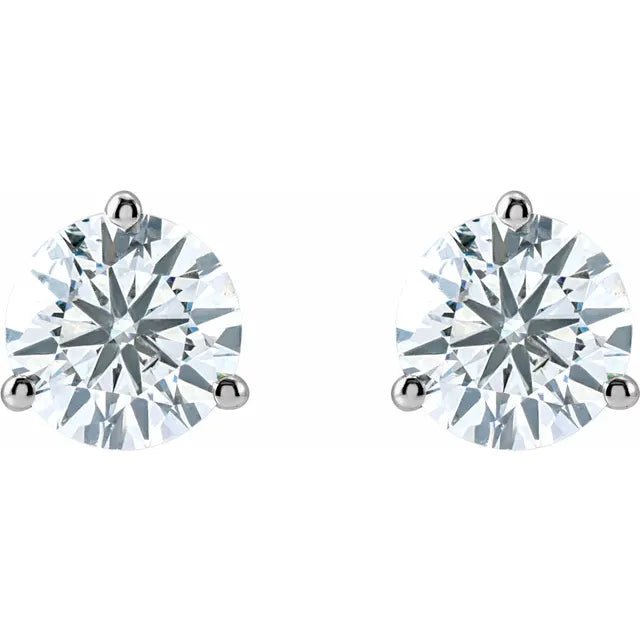 Lab-Grown Diamond Stud Earrings - Acadian Estates &amp; CustomEarrings