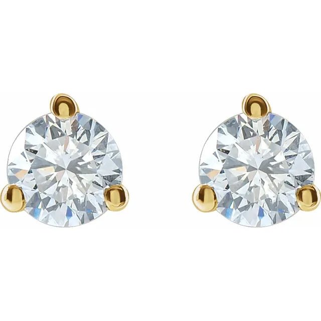 Lab-Grown Diamond Stud Earrings - Acadian Estates &amp; CustomEarrings