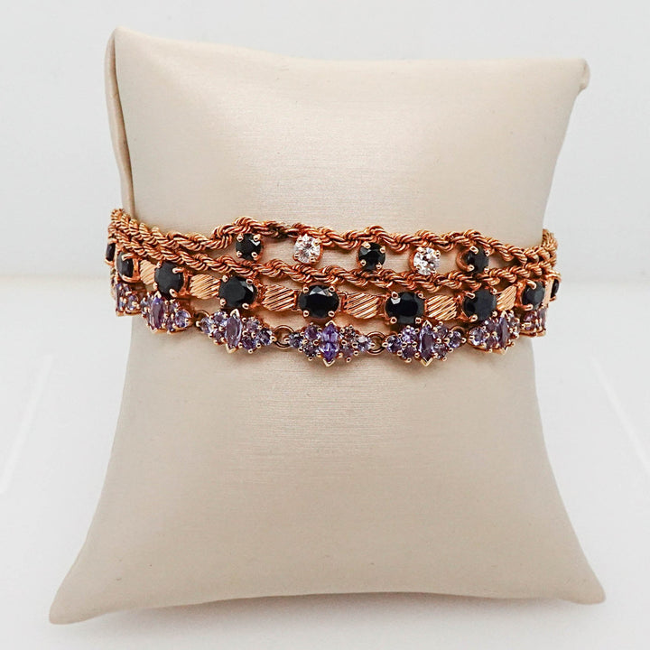 Marquise and Round Tanzanite Bracelet - Acadian Estates &amp; CustomBracelet