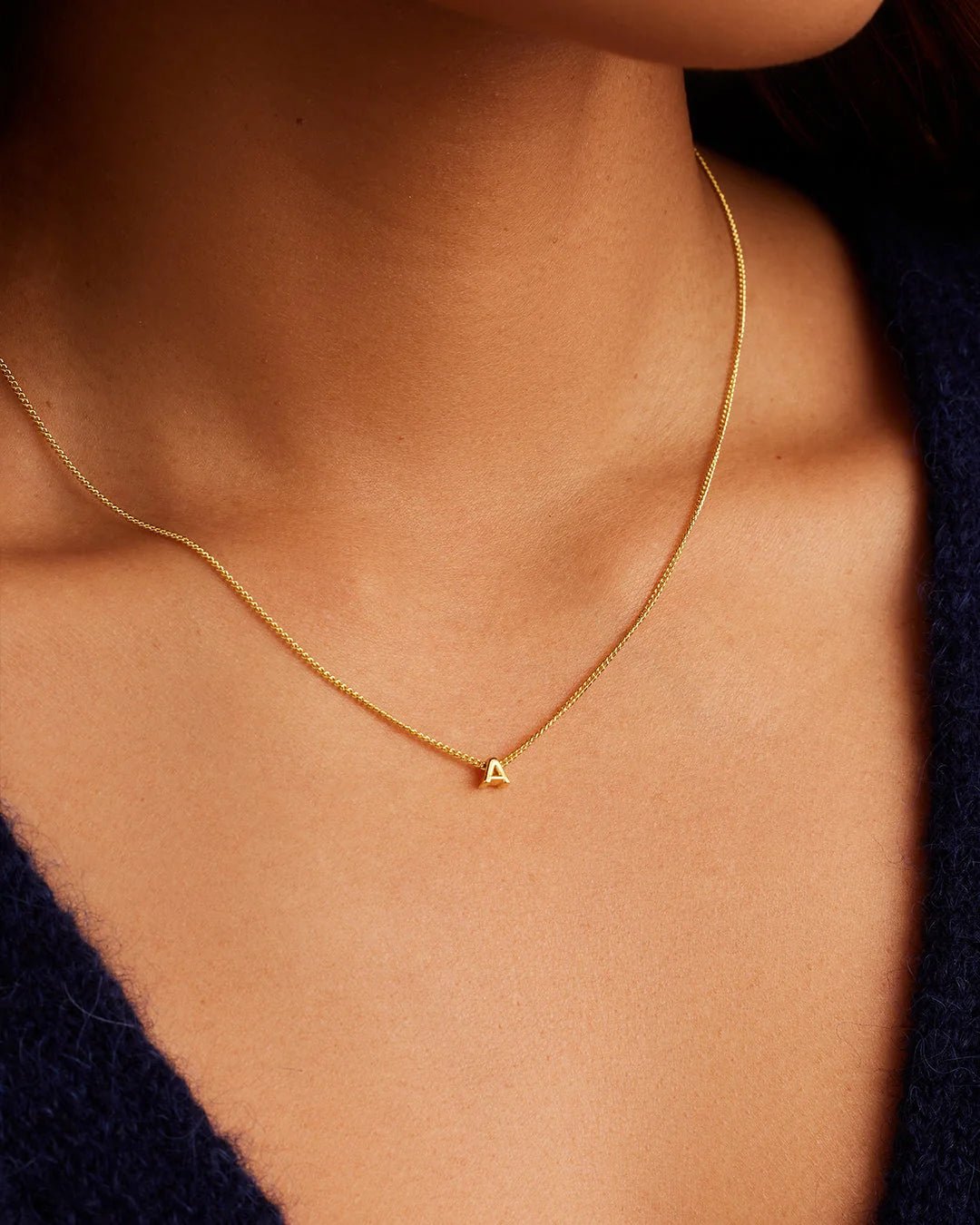 Mini Alphabet Necklace - Acadian Estates &amp; Customnecklace
