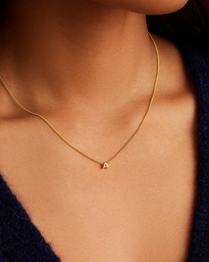 Mini Alphabet Necklace - Acadian Estates &amp; Customnecklace