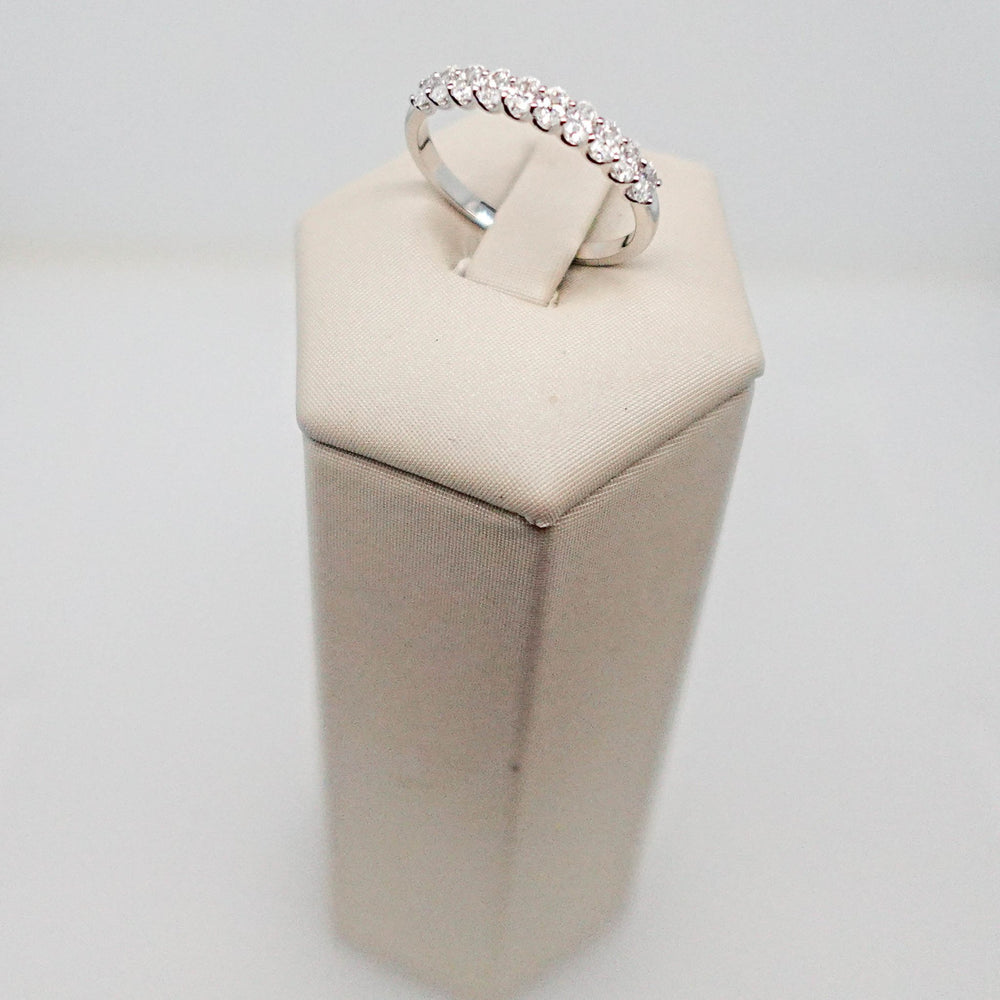 Oval Diamond Band - Acadian Estates & CustomRing
