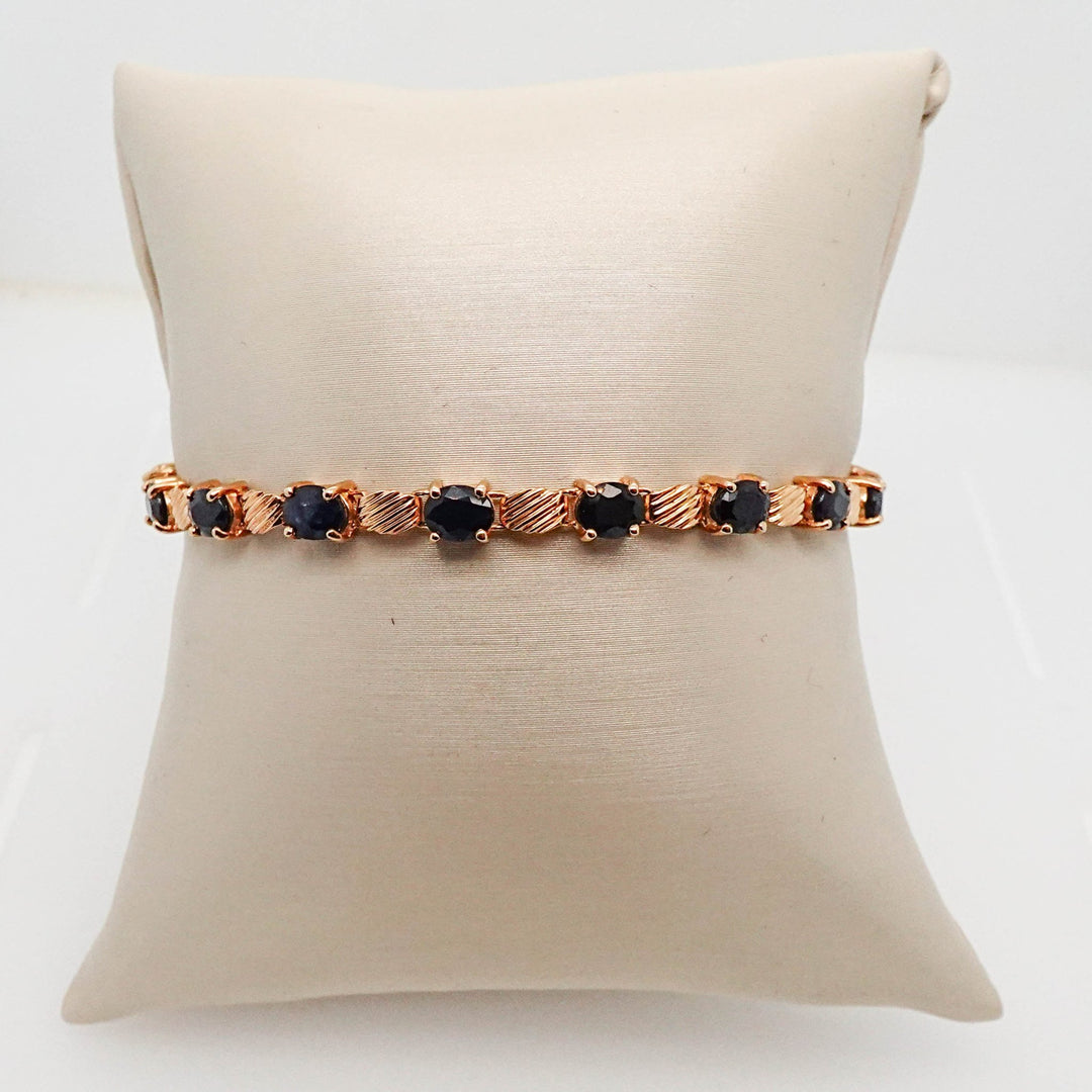 Oval Sapphire Bracelet - Acadian Estates &amp; CustomBracelet