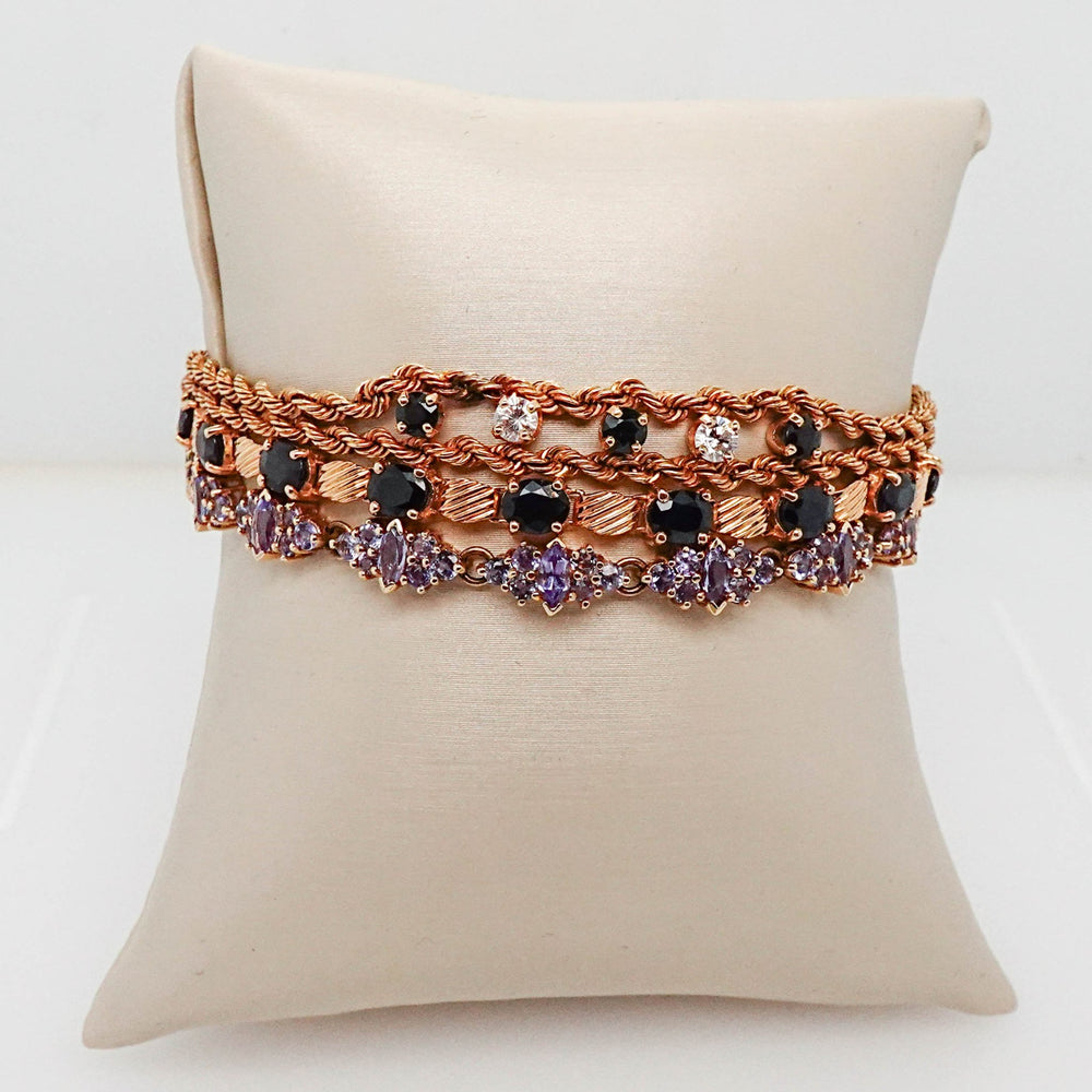 Oval Sapphire Bracelet - Acadian Estates & CustomBracelet