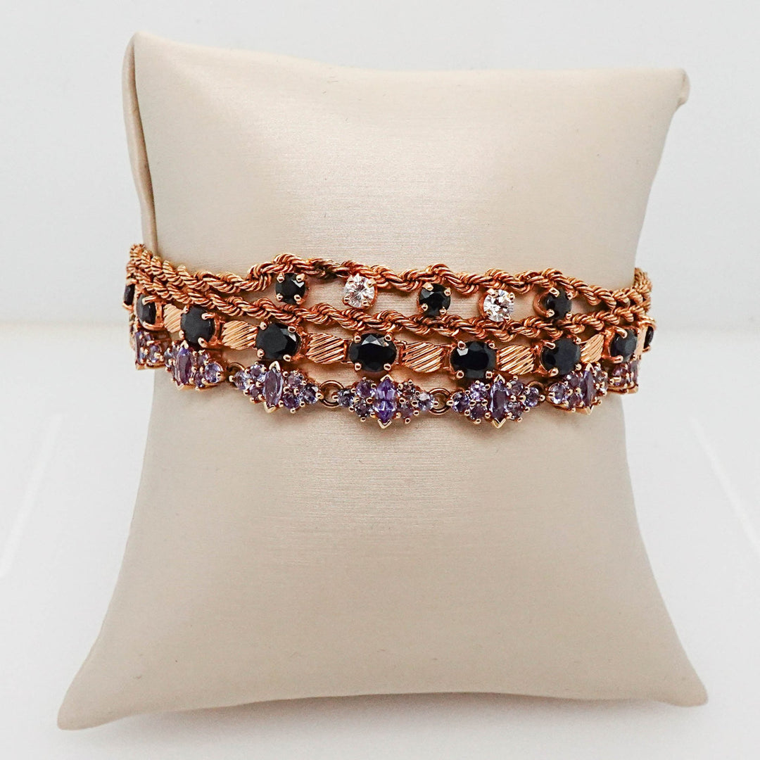 Oval Sapphire Bracelet - Acadian Estates &amp; CustomBracelet