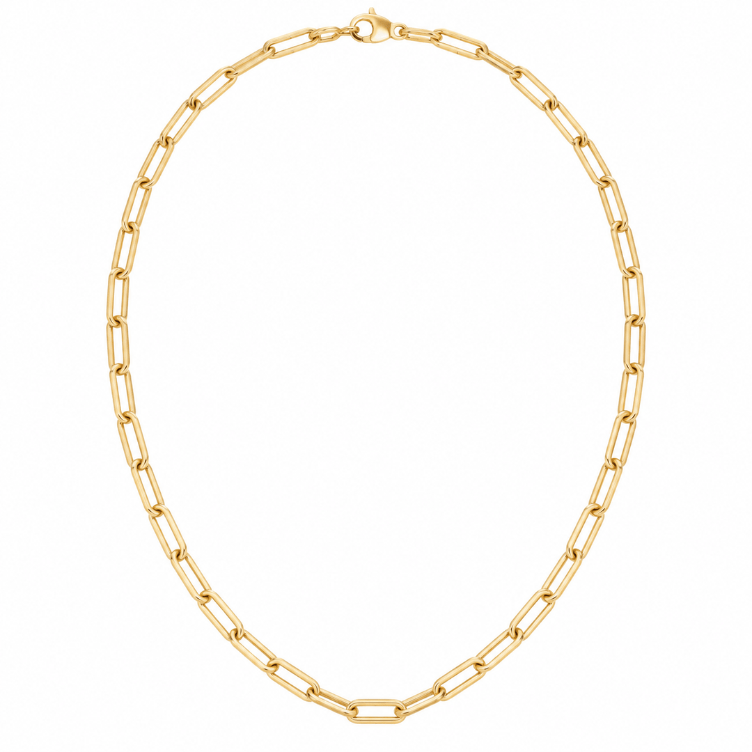 Paperclip Chain - Acadian Estates & Customnecklace