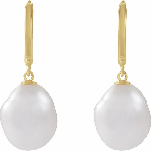 Pearl Statement Earrings - Acadian Estates & Custom