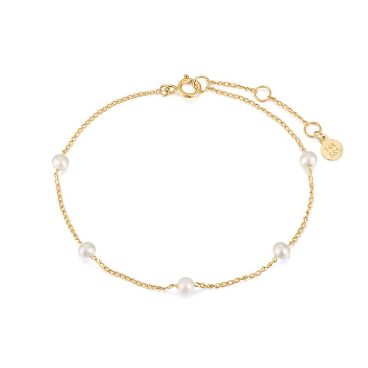 Pearl Station Bracelet - Acadian Estates &amp; CustomBracelet
