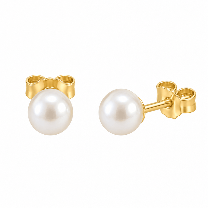 Pearl Stud Earrings - Acadian Estates &amp; CustomEarrings