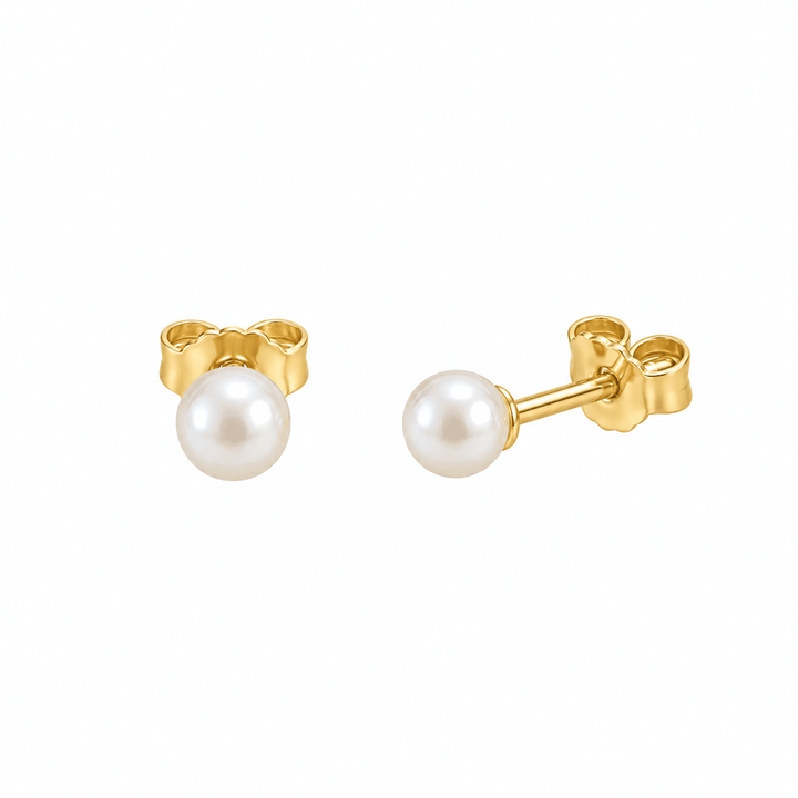 Pearl Stud Earrings - Acadian Estates &amp; CustomEarrings