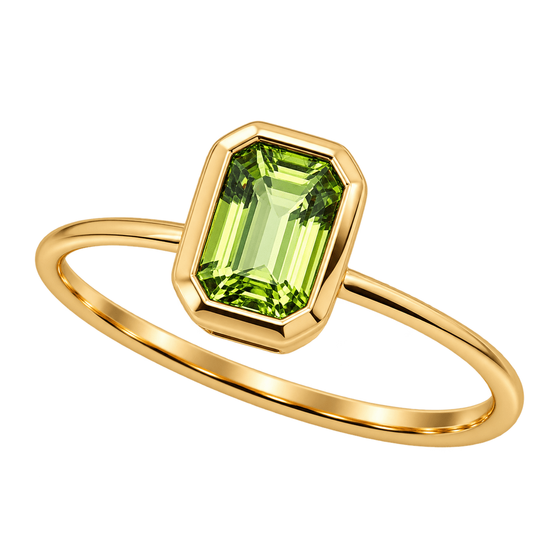 Peridot Emerald Ring - Acadian Estates &amp; CustomRing