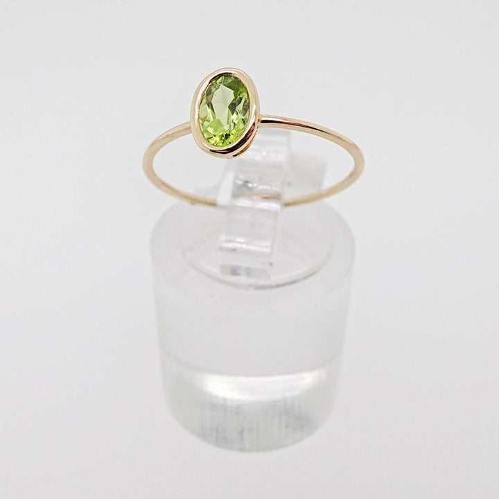 Peridot Oval Ring - Acadian Estates &amp; CustomRing