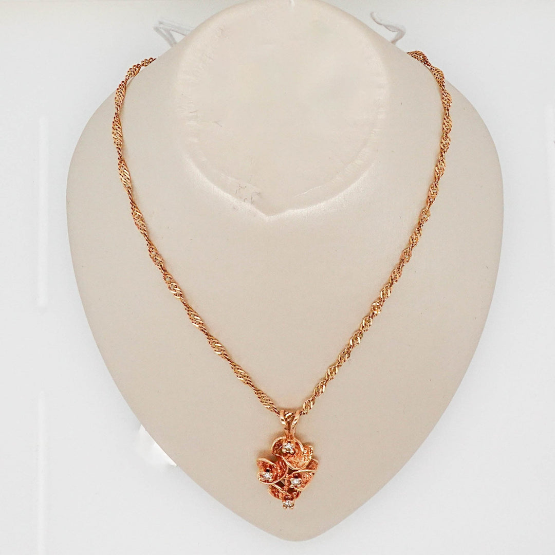 Rope Chain with Diamond Nugget Pendant - Acadian Estates & Customnecklace