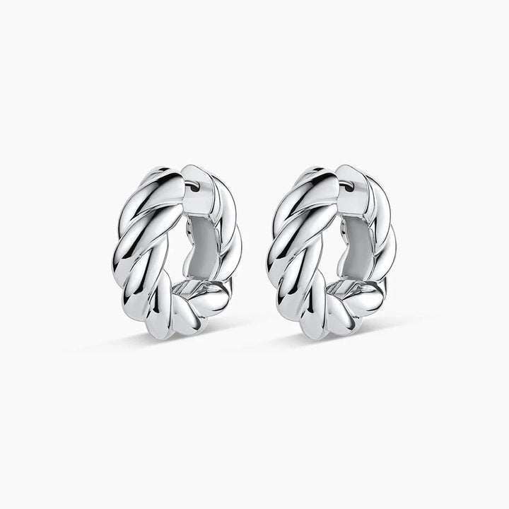 Rope Hoop Earrings - Acadian Estates &amp; CustomEarrings