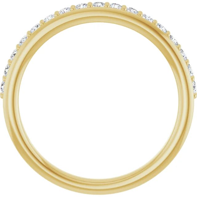 Round Diamond Band - Acadian Estates &amp; Custom