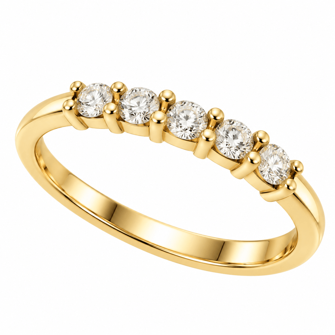 Round Diamond Band - Acadian Estates &amp; CustomRing