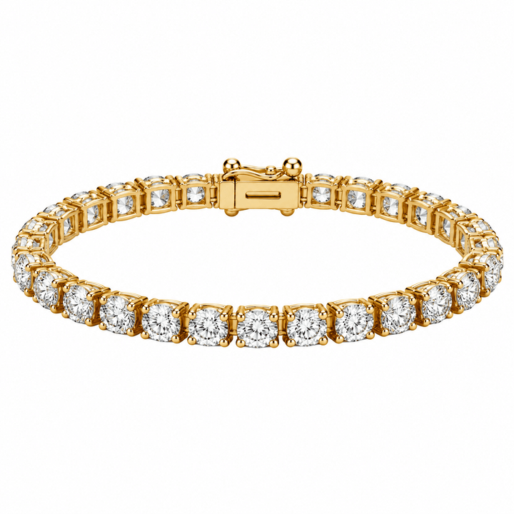 Round Diamond Tennis Bracelet - Acadian Estates &amp; CustomBracelet