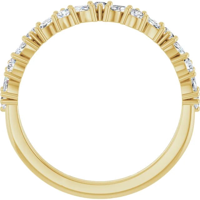 Scattered Marquise Diamond Band - Acadian Estates &amp; Custom