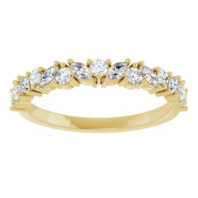 Scattered Marquise Diamond Band - Acadian Estates &amp; Custom
