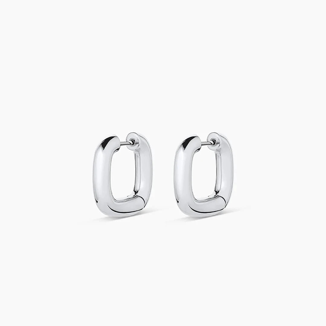 Sculptural Tube Hoops - Acadian Estates & CustomEarrings