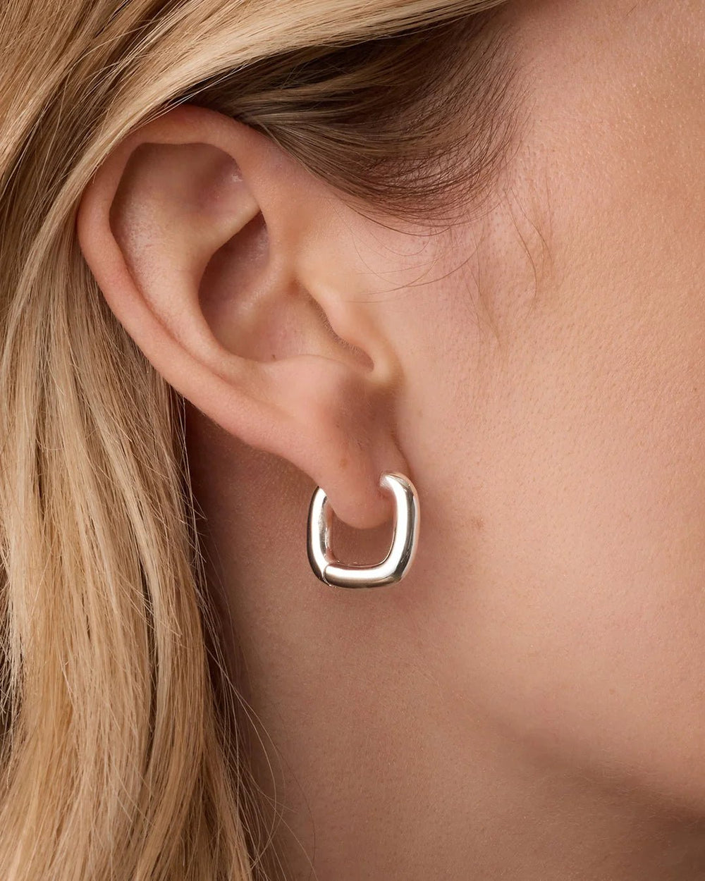 Sculptural Tube Hoops - Acadian Estates & CustomEarrings