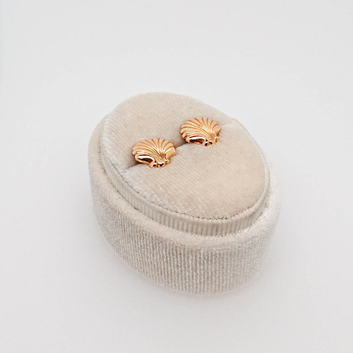 Sea Shell Stud Earrings - Acadian Estates &amp; CustomEarrings
