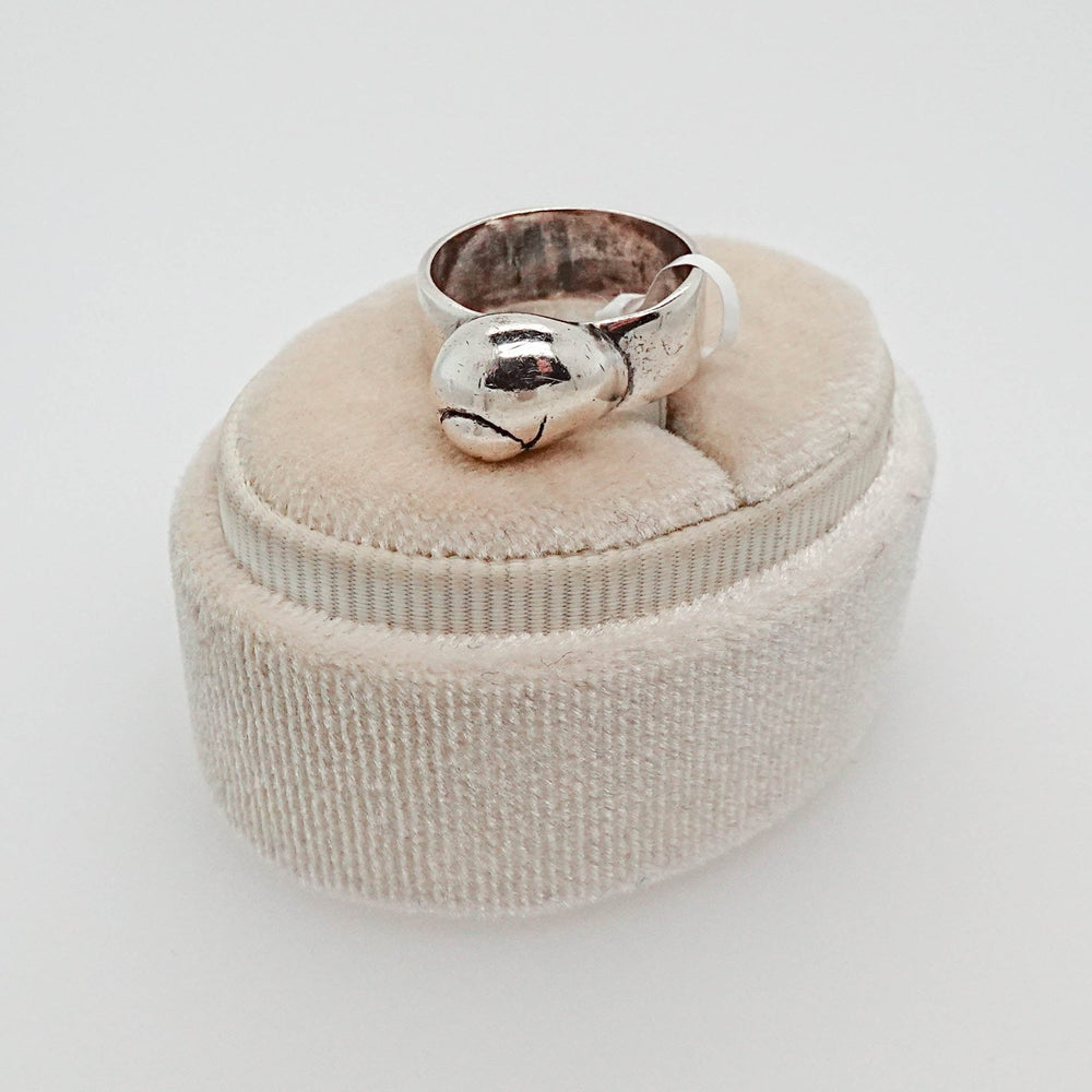 Shell Ring with Wide Band - Acadian Estates & CustomRing