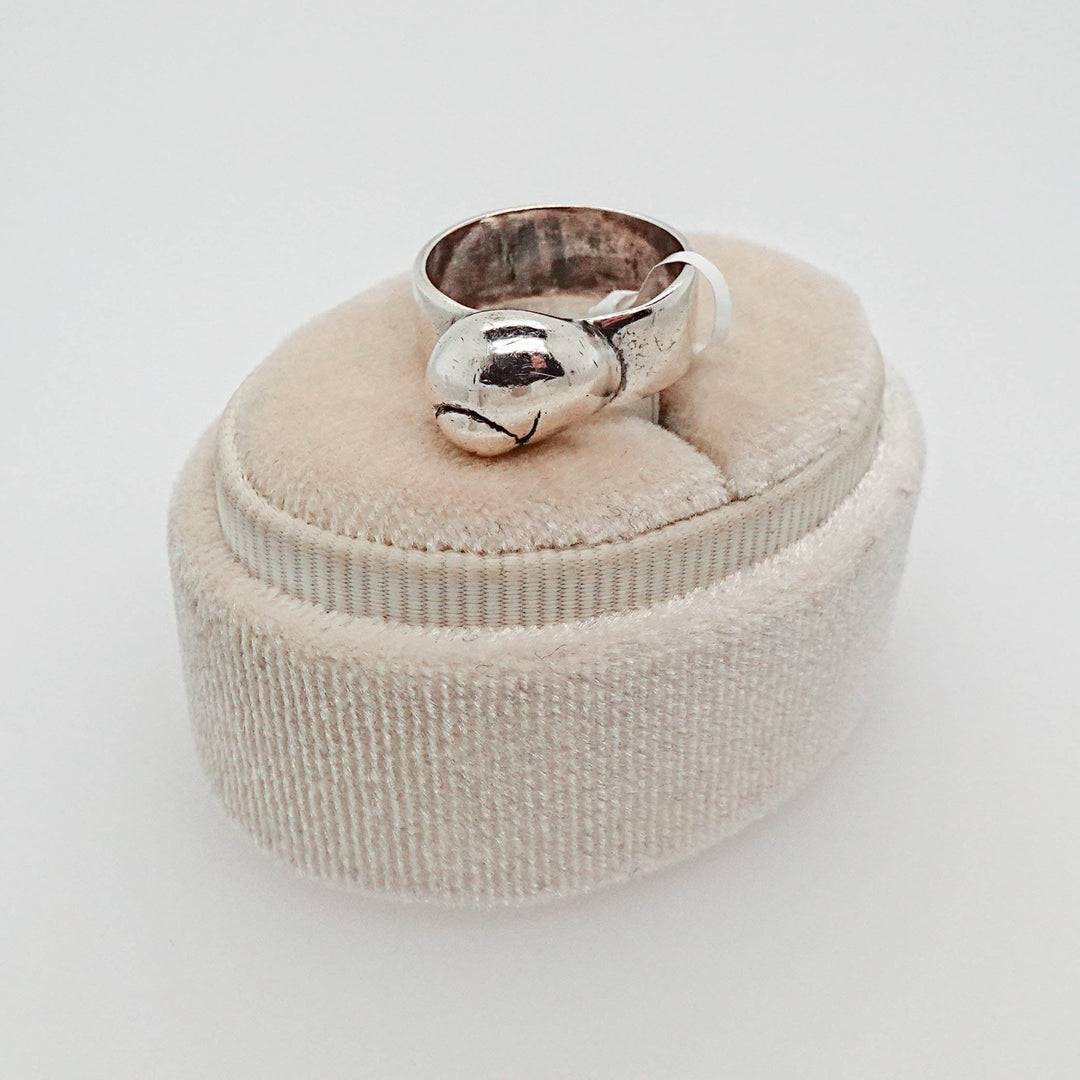 Shell Ring with Wide Band - Acadian Estates &amp; CustomRing