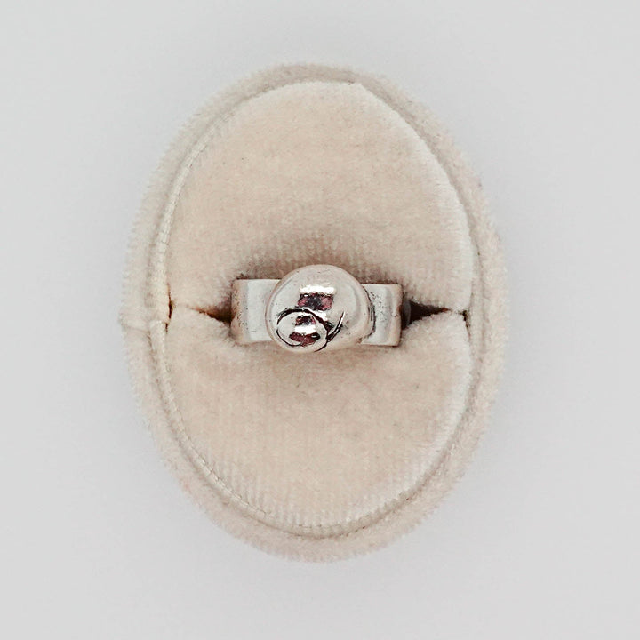 Shell Ring with Wide Band - Acadian Estates &amp; CustomRing