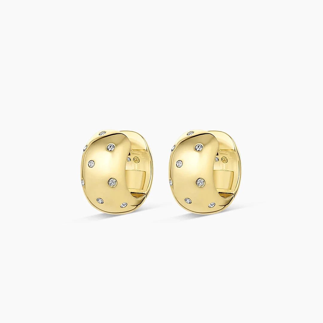 Shimmer Huggies - Acadian Estates & CustomEarrings
