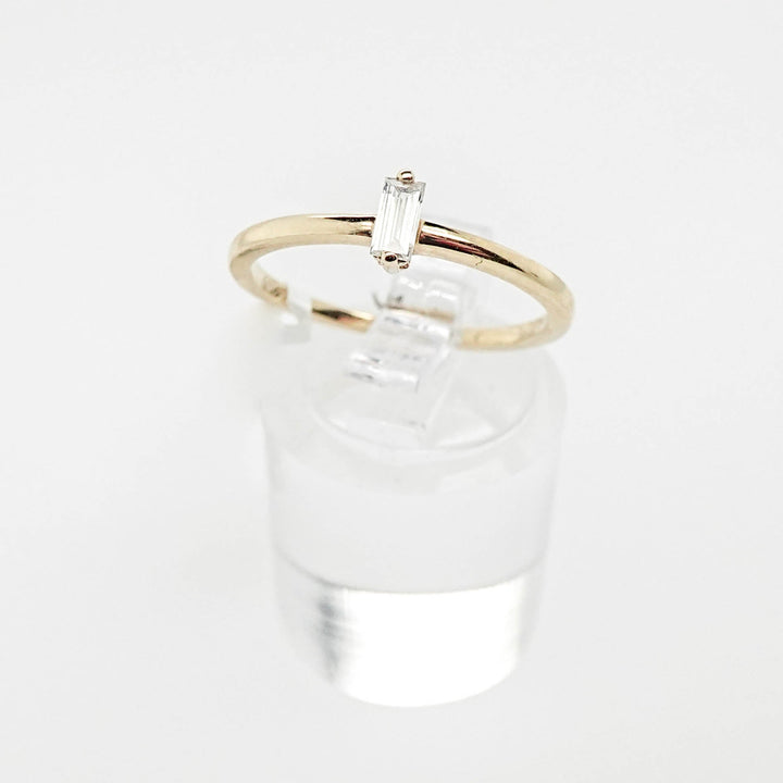 Single Baguette Diamond Ring - Acadian Estates &amp; CustomRing