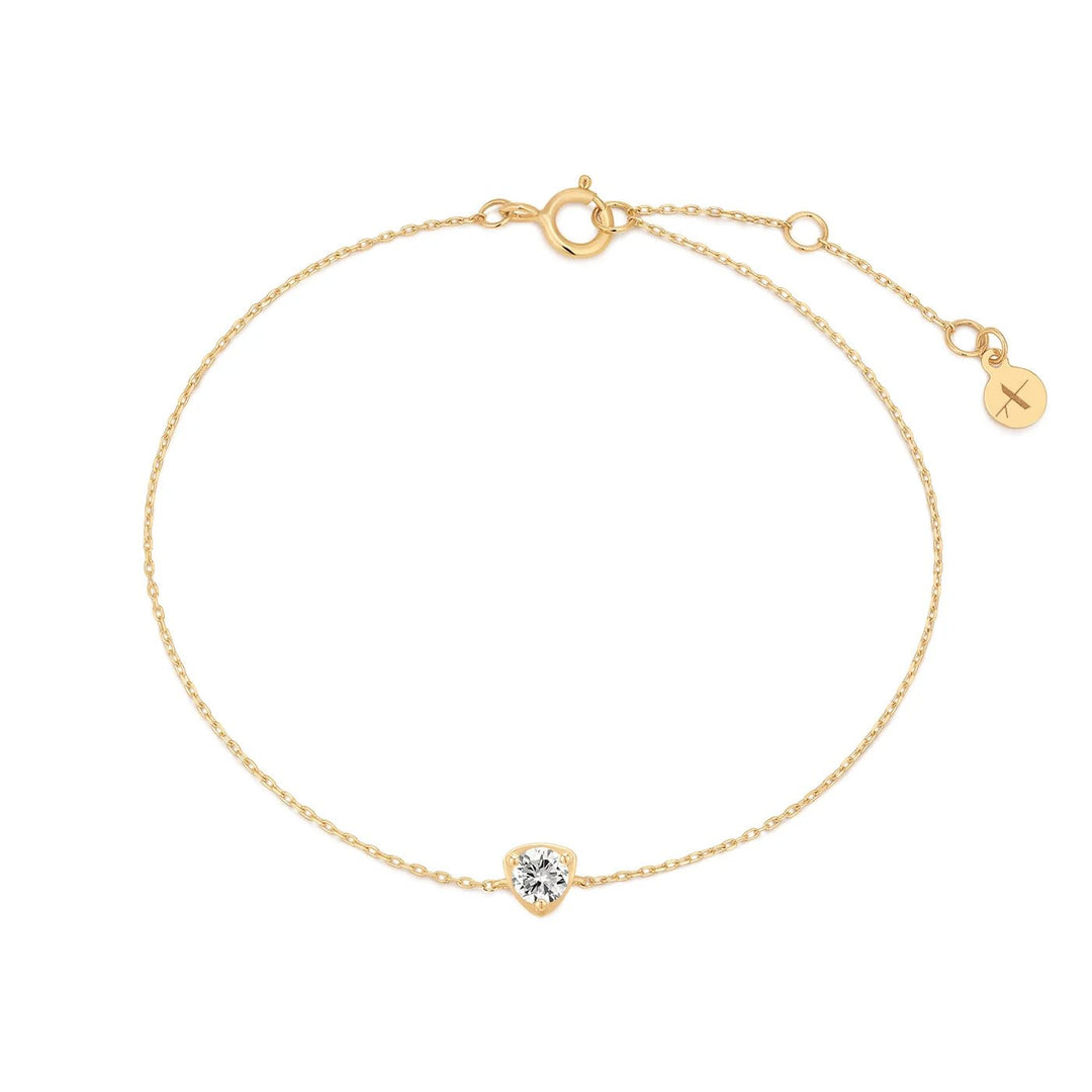 Single Diamond Bracelet - Acadian Estates &amp; CustomBracelet
