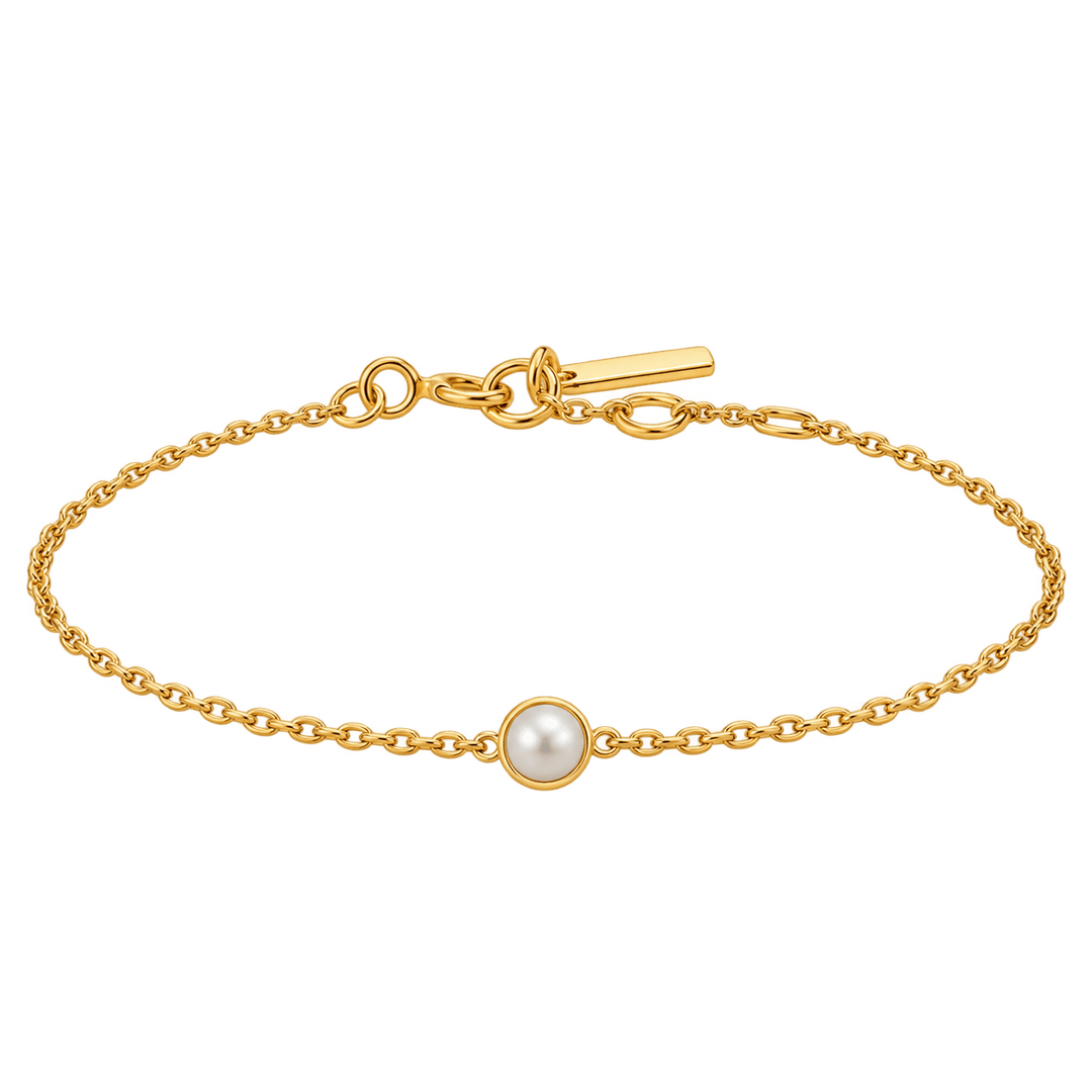 Single Pearl Bracelet - Acadian Estates &amp; CustomBracelet
