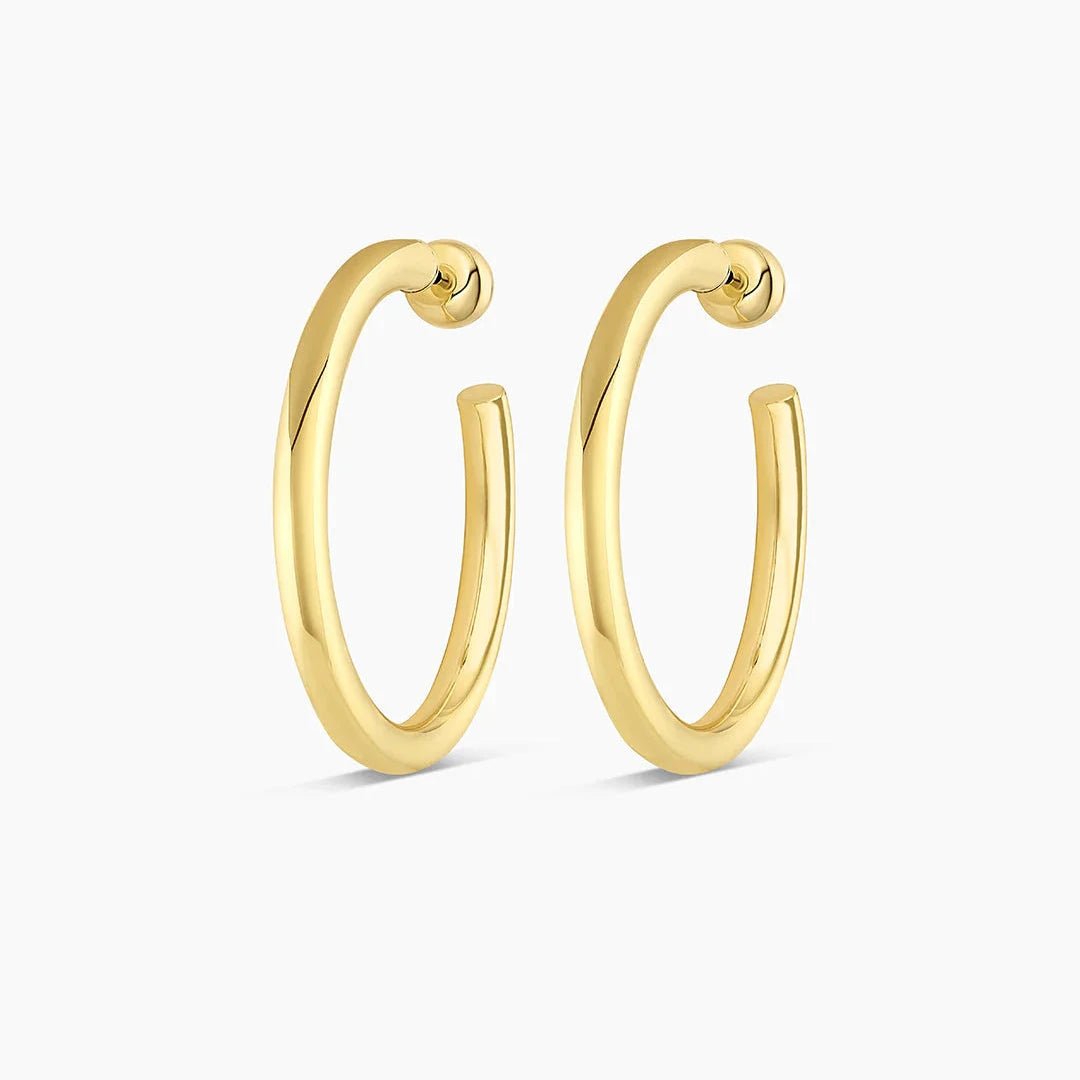 Sleek Hoops - Acadian Estates & CustomEarrings