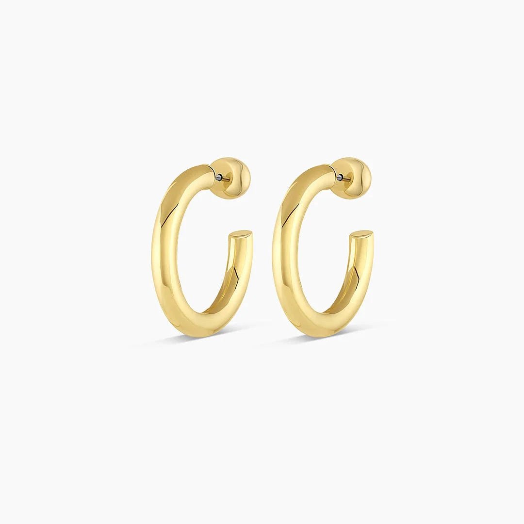 Sleek Hoops - Acadian Estates & CustomEarrings
